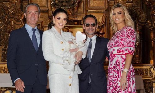 Marc Anthony and Nadia Ferreira: details about their son’s baptism in Mexico
