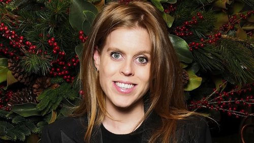 Princess Beatrice shows off her chic maternity style at holiday celebration in London