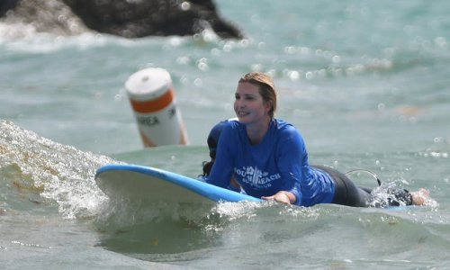 Surf’s up! Ivanka Trump hits the waves in Miami with her kids