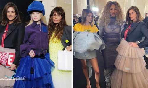 Naomi Campbell, Serena Williams, Cindy Crawford, & More Walk in