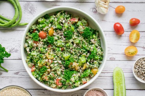 Quinoa Tabbouleh (Complete Protein Salad)