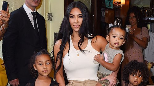 Kim Kardashian’s Daughters North, 9, & Chicago, 4, Sleep Nose To Nose In Cute Photo