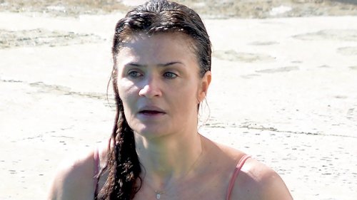 Helena Christensen, 53, Rocks A Swimsuit In The Snow While Taking A Dip In Cold Lake