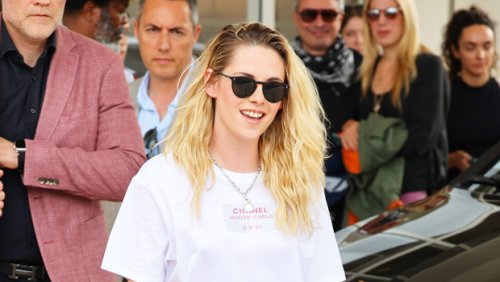 Kristen Stewart Wears Daisy Dukes & Chanel Top While Out In Cannes: Photos
