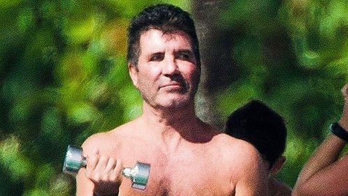 Simon Cowell 61 Pumps Weights While Shirtless On A Boat In Barbados — Pic Flipboard