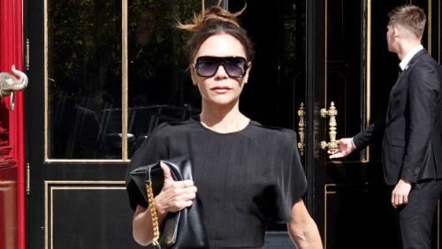 Victoria Beckham Breaks Down In Tears At Paris Fashion Show After Reuniting With Nicola Peltz