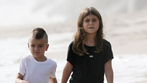 Penelope Disick, 10, Towers Over Brother Reign, 7, At Kourtney Kardashian’s Lemme Launch