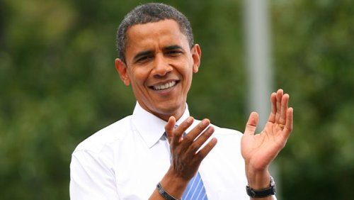 Barack Obama Hits The Dance Floor In Floral Shirt At Star Studded 60th Birthday Party Pic 