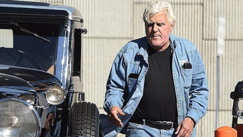 Jay Leno Spotted Driving Vintage Bentley 4 Days After Being Released From Burn Center