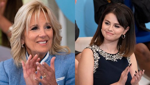Selena Gomez Gets Emotional On Visit To White House With Jill Biden: Photos