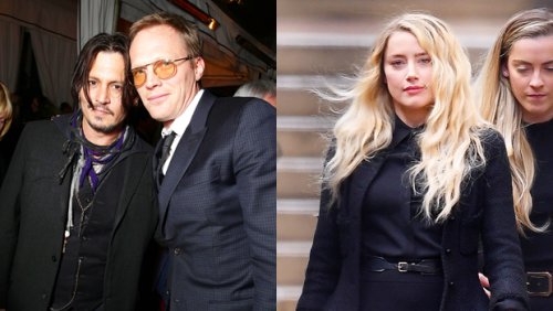Johnny Depp Paul Bettany s Texts About Drowning Amber Heard To Be 