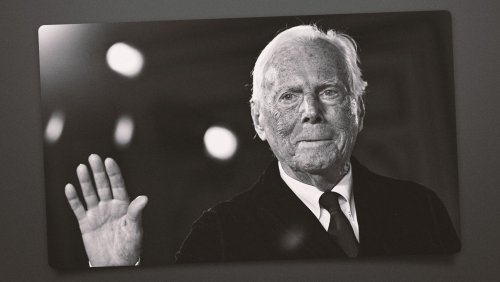 Remembering Giorgio Armani