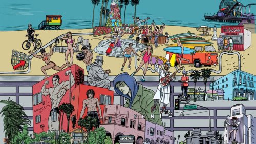 First-Time Writer Assembles a Who’s Who of Artists for Graphic Novel ‘The Golem of Venice Beach’ (Exclusive)