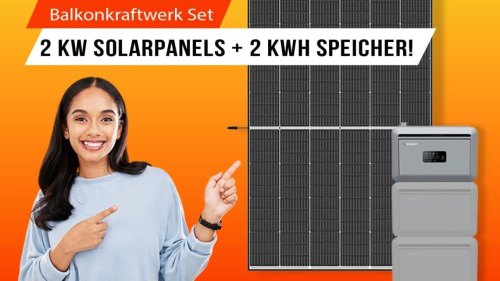 2000-W-Solarpaket mit Growatt Speicher – jetzt zum Hammerpreis!
