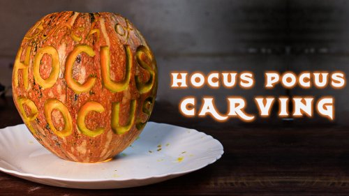 How to Make Hocus Pocus Pumpkin Carving at Home for Halloween