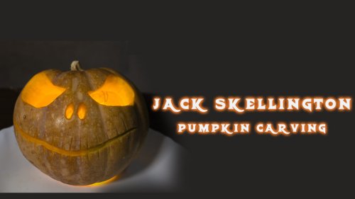 Jack Skellington Pumpkin Carving Tutorial for Halloween