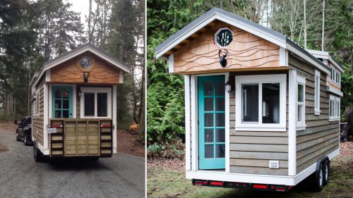 Osprey Tiny House Exudes Rustic Charm Amid Modern Comforts