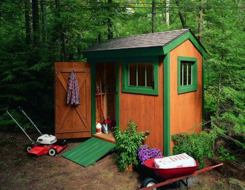 How To Build A Small Shed That Looks Cool On Top Of Being Practical