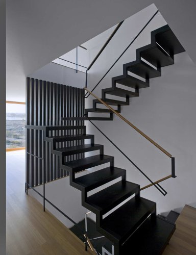 15 Amazing Staircase Designs With Steel Railings