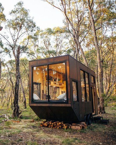 The Tiny Off-Grid Cabin Which Takes Us Completely Offline