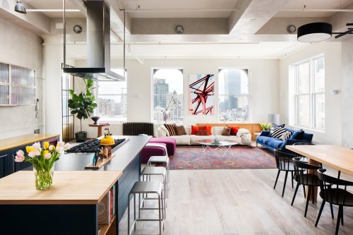 Dynamic Soho Loft With Industrial And Architectural Flair