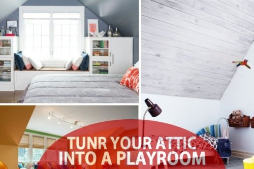 Turn The Attic Into A Perfect Play Area For The Kids - 25 Inspirational Design Ideas