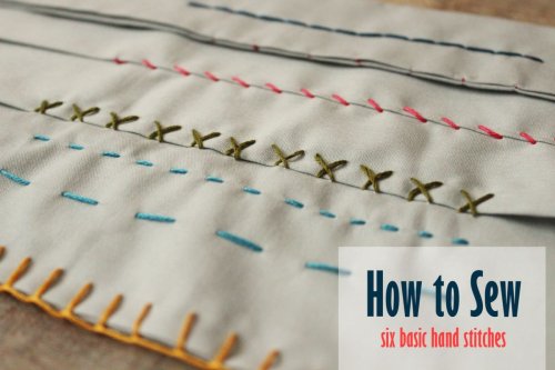 How to Sew by Hand: Seven Basic Stitches