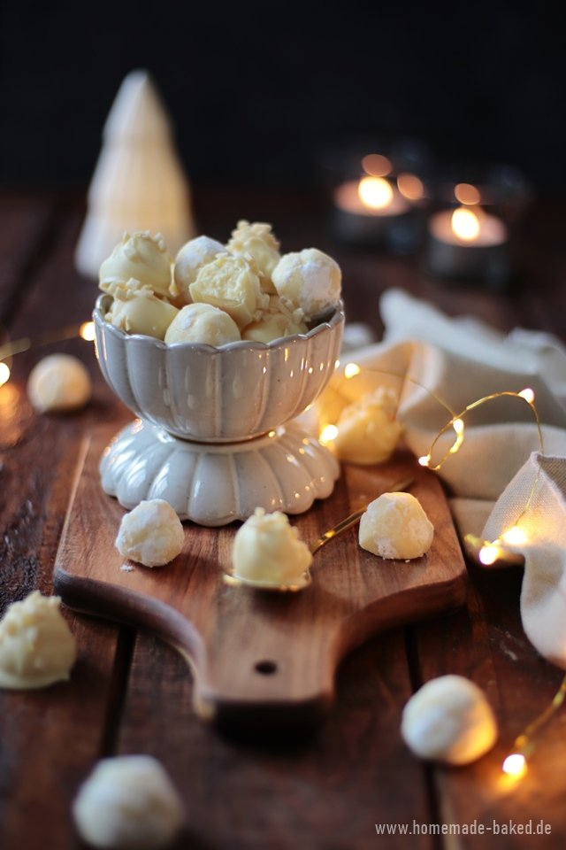 Limoncello Pralinen für den kulinarischen Adventskalender: Geschenk aus der Küche