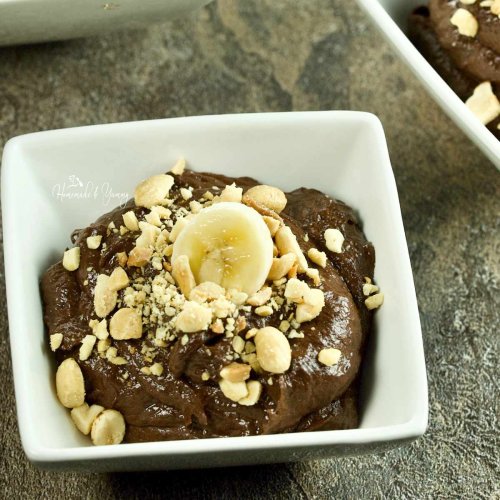 No-Cook Banana Chocolate Pudding | Homemade & Yummy