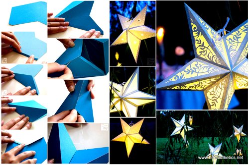 Mindblowingly Beautiful Star-Shaped DIY Paper Lanterns That Will Beautify Your Special Moments [Printables Included]