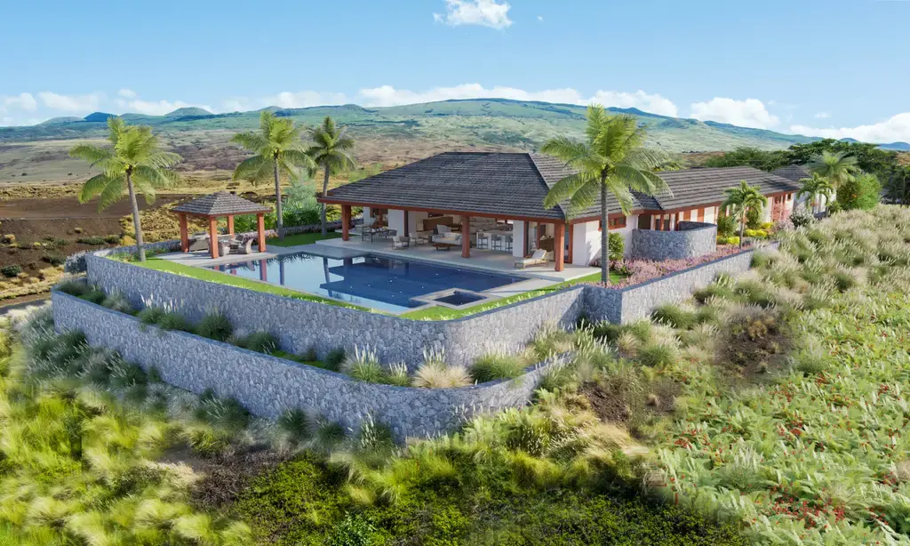 27. Explore This 4,680 Sq. Ft. Pacific Ocean Overlook in Kamuela, HI
