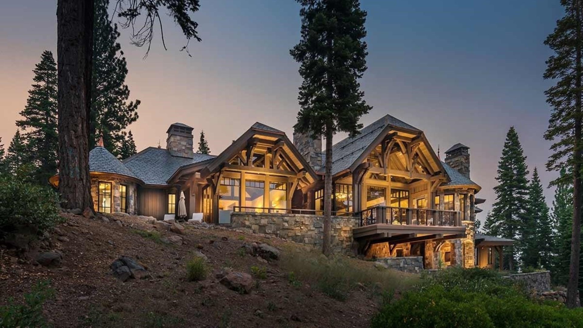 12. Explore This 10,000 Sq. Ft. Contemporary Estate in Truckee, CA