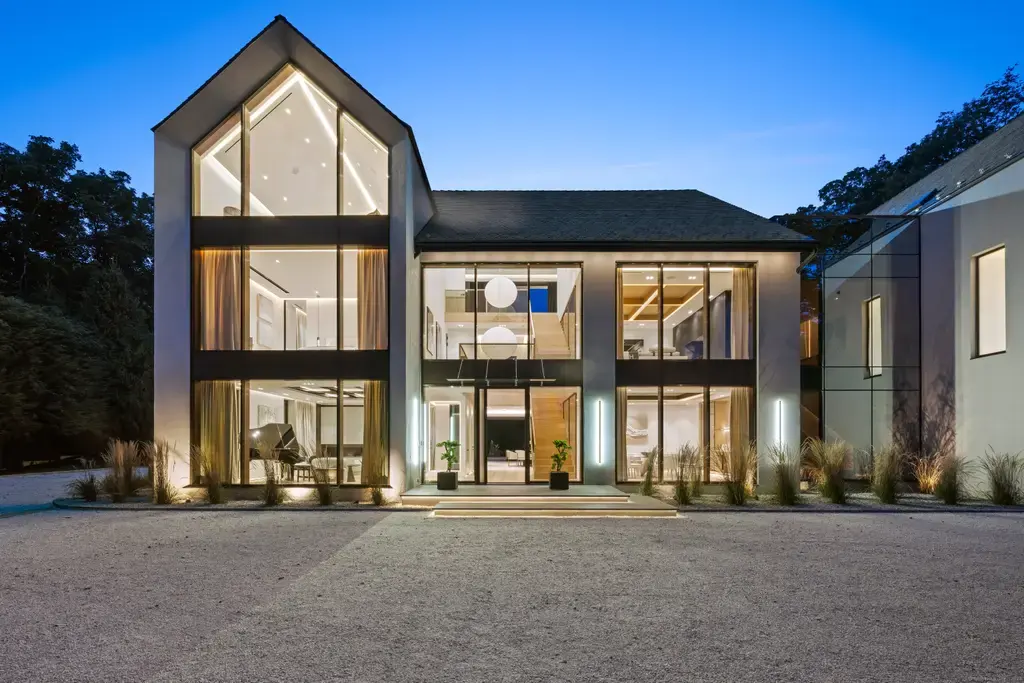26. Tour This 12,440 Sq. Ft. Glass-Front Estate in Westport, CT