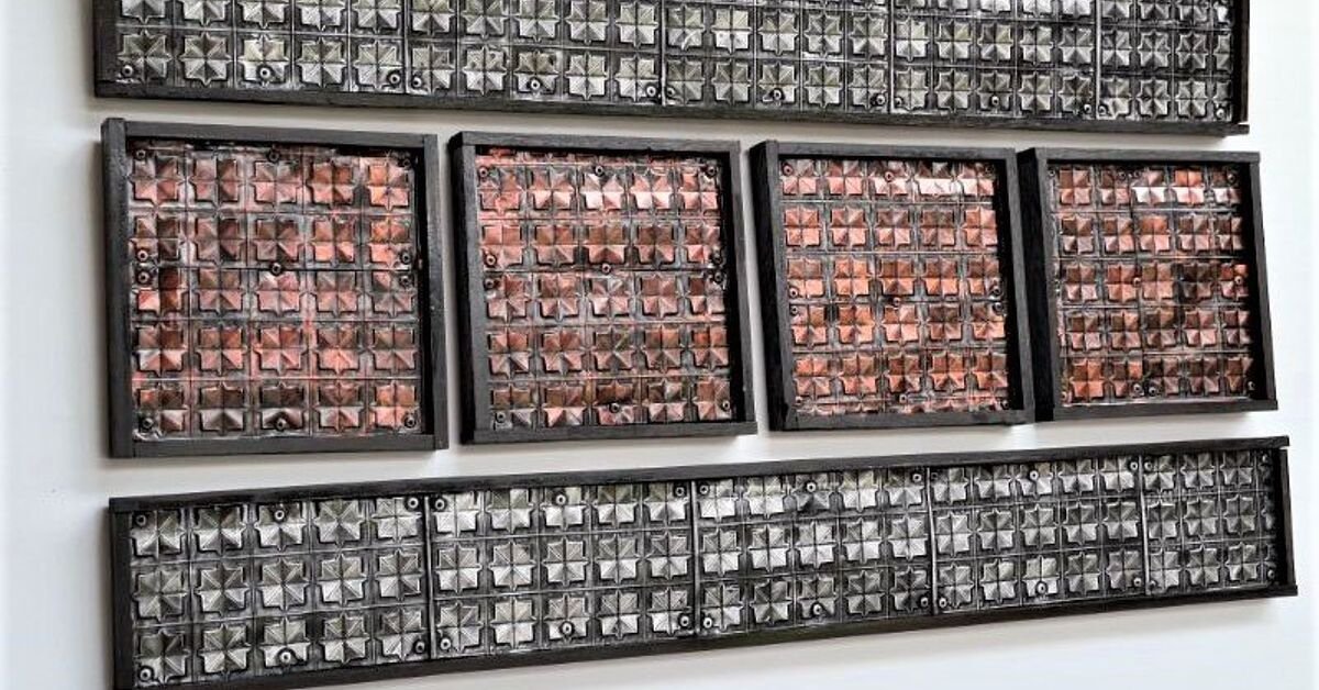 How to Recycle Aluminium Cans Into a Wall Hanging