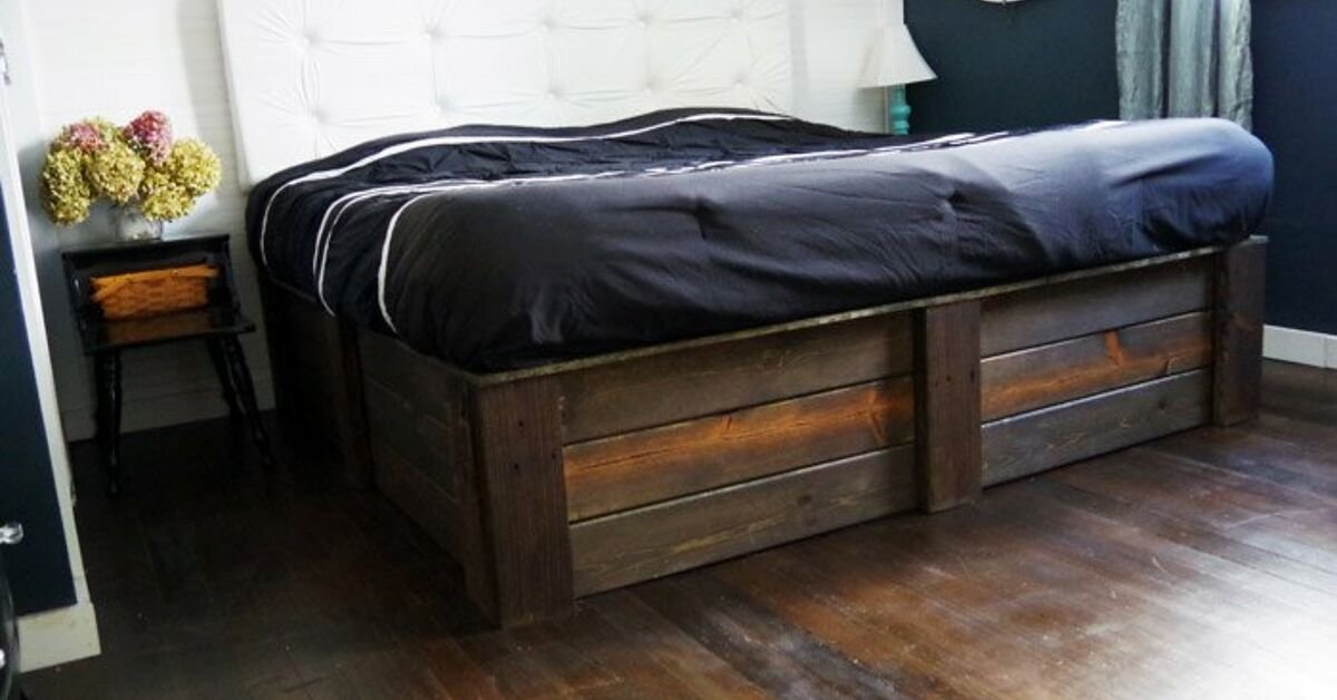 13 DIY Bed Frame Projects With Gorgeous Results