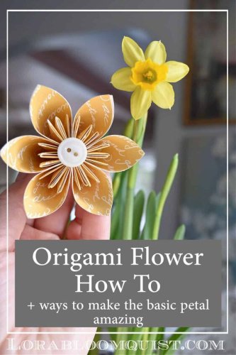 How to Make Easy Origami Flowers (plus Decorating Ideas)