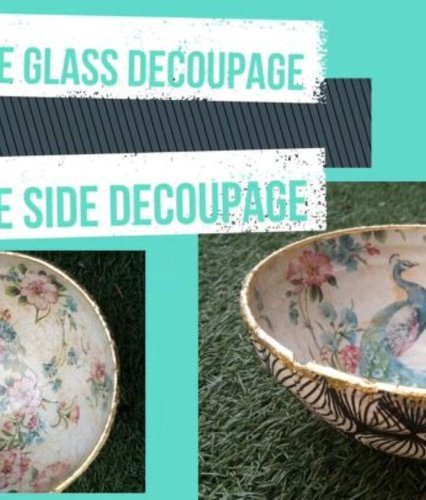 Upcycle a Cracked Glass Bowl Into Stunning Center Piece