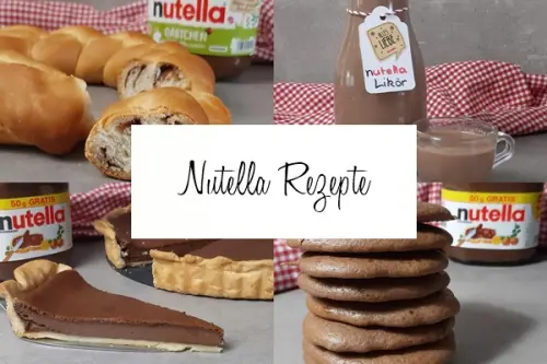 Die besten Nutella Rezepte - Eis, Likör, Kuchen oder Cookies!