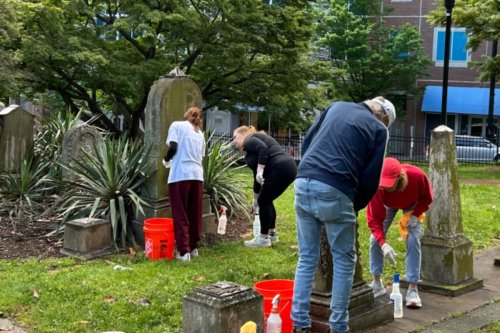 Community Unites to Restore Historic Headstones at Settlers' Cemetery in Mecklenburg County