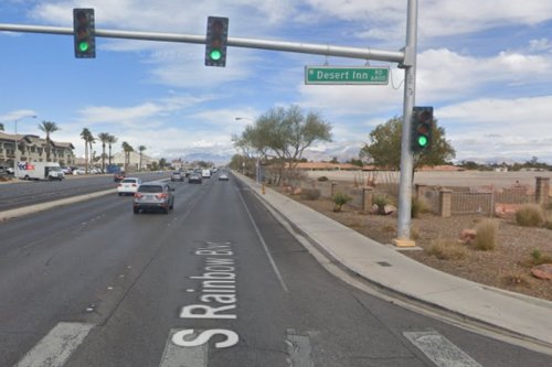 Motorcyclist Fatally Injured in Crash with RTC Bus at Las Vegas Intersection