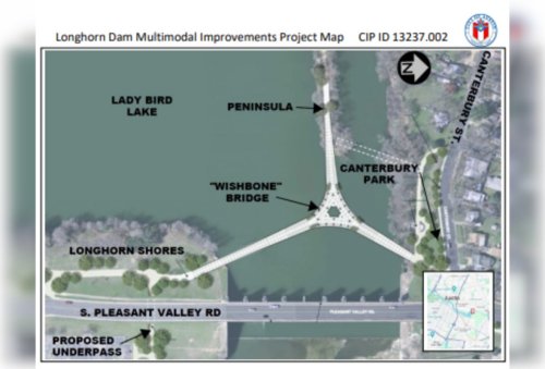 Austin City Council on Cusp of Approving $23 Million for New Pedestrian and Cyclist Bridge over Lady Bird Lake