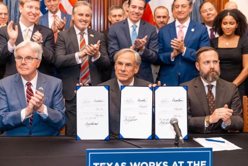 Texas Governor Greg Abbott Signs Trio of Pro-Business Laws to Reinforce State's Economic Appeal