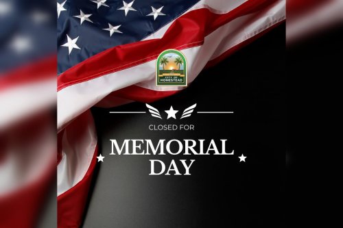 Homestead Announces Memorial Day Closures with Garbage Pickup Unaffected and Trolley Service Halted