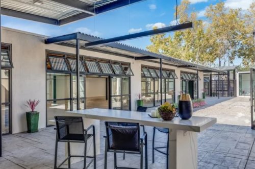 San Jose's former Watergarden gay bathhouse has been transformed into an indoor-outdoor office development