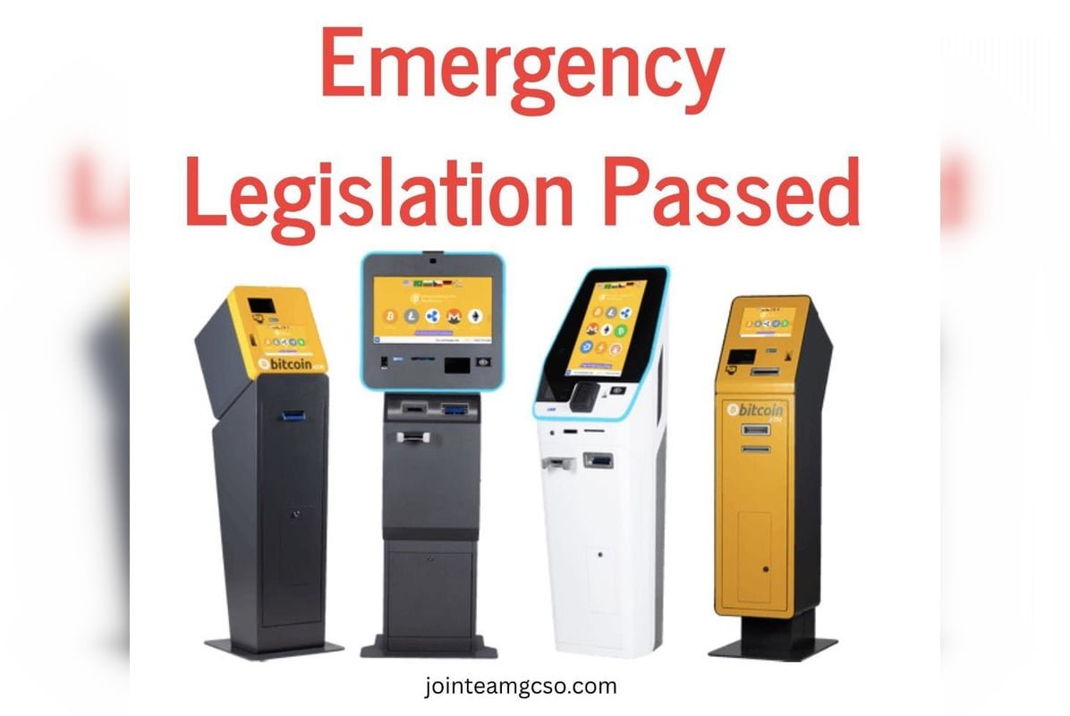 Indiana Bans Crypto Kiosks Statewide After HB 1116
