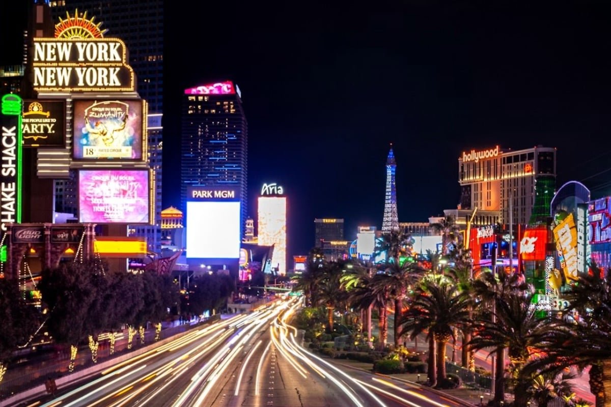 Mystery Glyph Hijacks Vegas Strip Screens As Locals Go Full Detective
