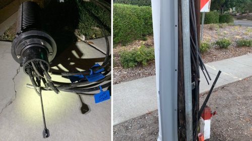 Vandals in Fremont keep cutting Comcast’s internet wires, users point out obvious flaws