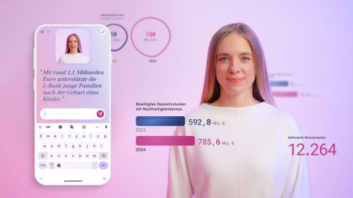 Für die L-Bank: Mit diesem KI-Avatar will Jung von Matt die Kommunikation verändern - HORIZONT