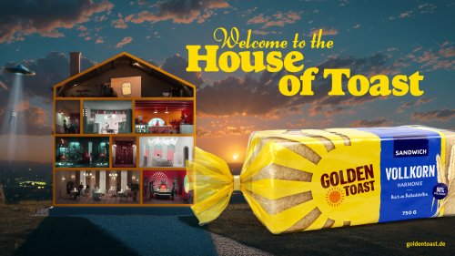 "House of Toast": Diese verrückte Kampagne soll Golden Toast zur Kultmarke machen - HORIZONT