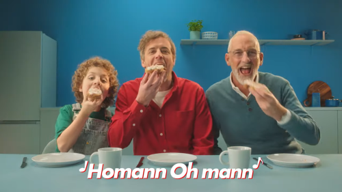 "Mahna Mahna" neu interpretiert: Homann holt Kultslogan mit Ohrwurm-Kampagne zurück - HORIZONT